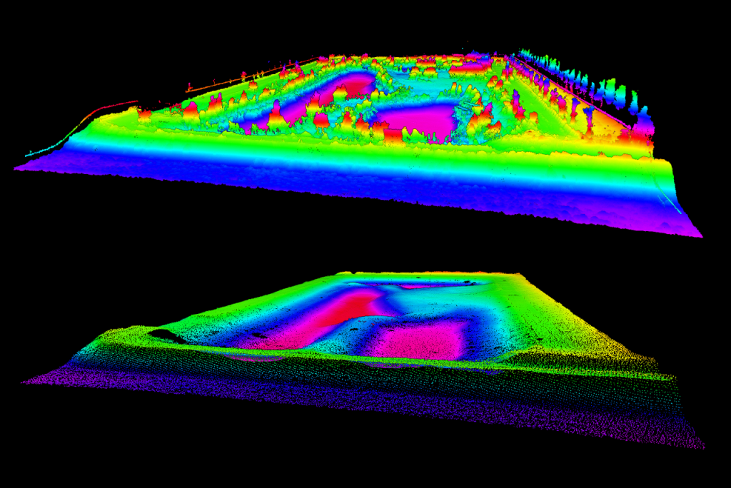 Bathymetric Survey & LiDAR Mapping for Stormwater Management Pond Rehabilitation 5 Bathymetric Survey Bradford Pond